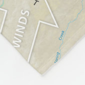 Great Sand Dunes (Colorado) fleece blanket (Hoek)