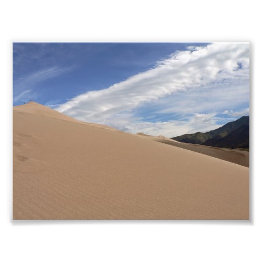 Great Sand Dunes, Colorado Foto Afdruk (Voorkant)