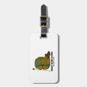 Great Sand Dunes National Park Backpack Bagagelabel (Voorkant verticaal)