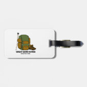Great Sand Dunes National Park Backpack Bagagelabel (Achterkant horizontaal)