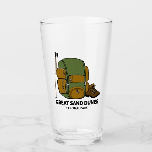 Great Sand Dunes National Park Backpack Glas (Voorkant)