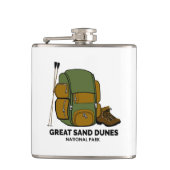 Great Sand Dunes National Park Backpack Heupfles (Voorkant)