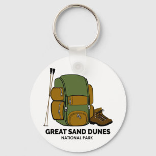 Great Sand Dunes National Park Backpack Sleutelhanger