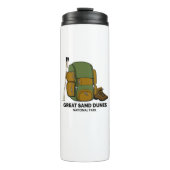 Great Sand Dunes National Park Backpack Thermosbeker (Voorkant)