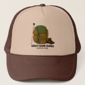 Great Sand Dunes National Park Backpack Trucker Pet (Voorkant)