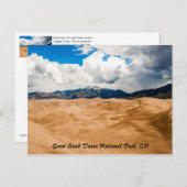 Great Sand Dunes National Park, CO Briefkaart (Voorkant / Achterkant)