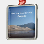 Great Sand Dunes National Park, CO Metalen Ornament (Links)