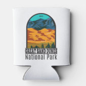 Great Sand Dunes National Park Colorado Blikjeskoeler (Achterkant)