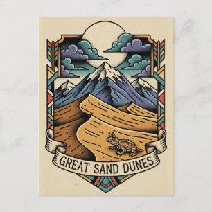 Great Sand Dunes National Park Colorado Briefkaart