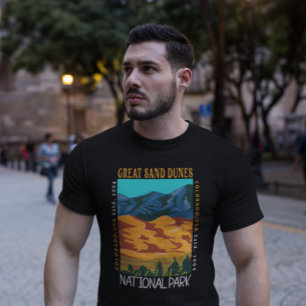 Great Sand Dunes National Park Colorado Distress T-shirt