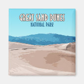 Great Sand Dunes National Park Colorado Magneet (Voorkant)