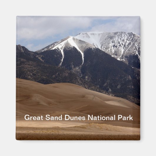 Great Sand Dunes National Park Colorado Magneet (Voorkant)