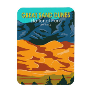 Great Sand Dunes National Park Colorado  Magneet