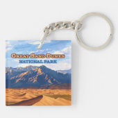 Great Sand Dunes National Park Colorado Sleutelhanger (Achterkant)