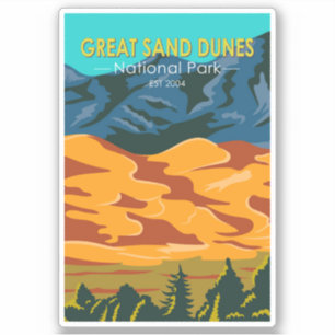 Great Sand Dunes National Park Colorado Sticker