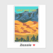 Great Sand Dunes National Park Colorado Sticker (Vel)