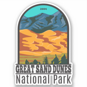 Great Sand Dunes National Park Colorado Sticker