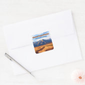 Great Sand Dunes National Park Colorado Vierkante Sticker (Envelop)