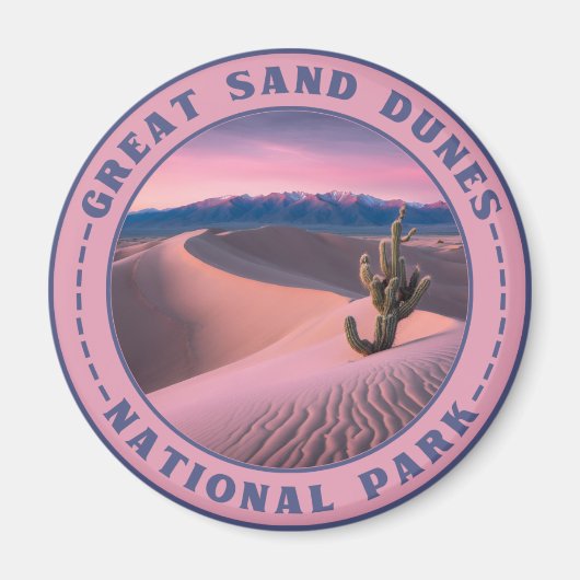Great Sand Dunes National Park Magneet (Voorkant)