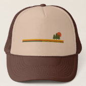 Great Sand Dunes National Park Pine Trees Sun Trucker Pet (Voorkant)