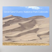 Great Sand Dunes National Park Poster (Voorkant)