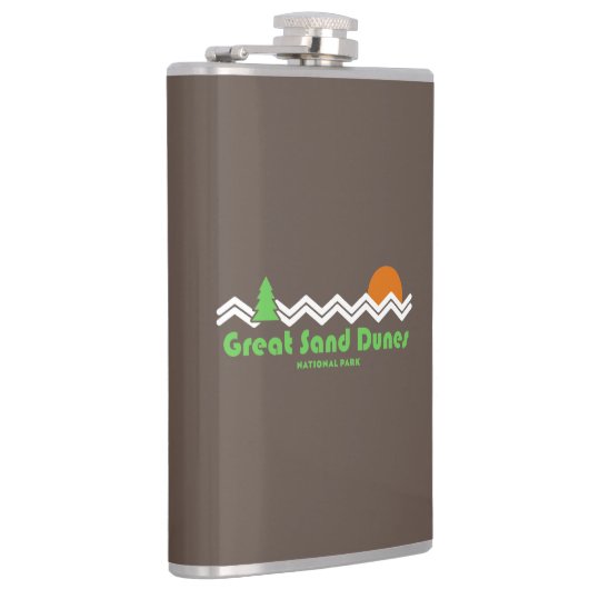 Great Sand Dunes National Park Retro Heupfles (Rechts)