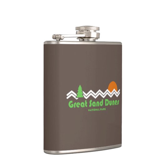 Great Sand Dunes National Park Retro Heupfles (Rechts)