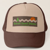 Great Sand Dunes National Park Retro Trucker Pet (Voorkant)