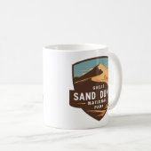 Great Sand Dunes National Park Travel Badge Koffiemok (Voorkant rechts)