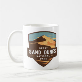 Great Sand Dunes National Park Travel Badge Koffiemok