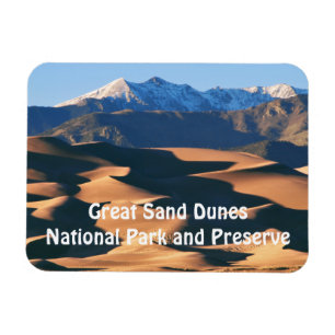 Great Sand Dunes NP op Sunset Magnet Magneet