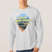 Great Sand Dunes NP (pijlpunt) T-shirt (Voorkant)