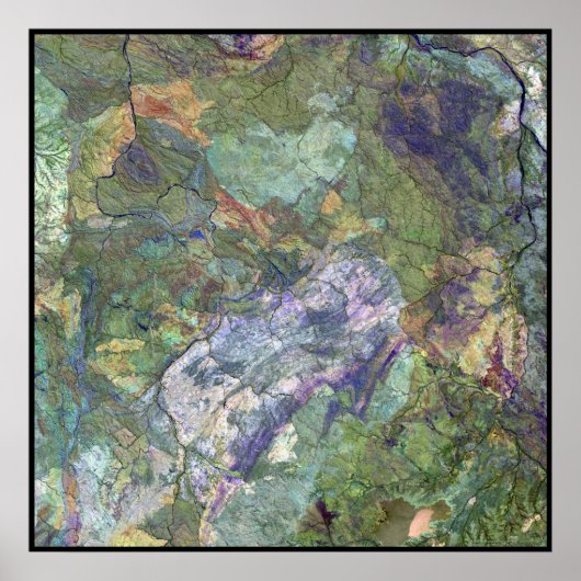 Great Sandy Desert Australië Poster (Voorkant)