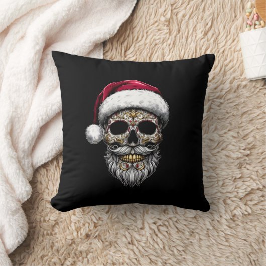 Great Santa Skull Magic Happy Kussen (Deken)