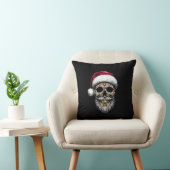 Great Santa Skull Magic Happy Kussen (Stoel)