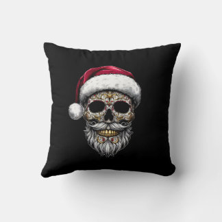 Great Santa Skull Magic Happy Kussen
