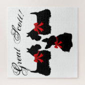 "Great Scott!", Scottish Terrier dog/Scotland dog Legpuzzel (Verticaal)