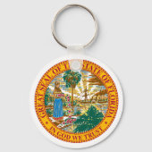 Great Seal Of Florida Sleutelhanger (Achterkant)