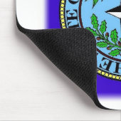 Great Seal of Texas Mousepad Muismat (Hoek)