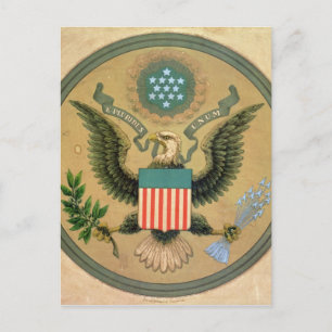 Great Seal of the United States, c.1850 Briefkaart