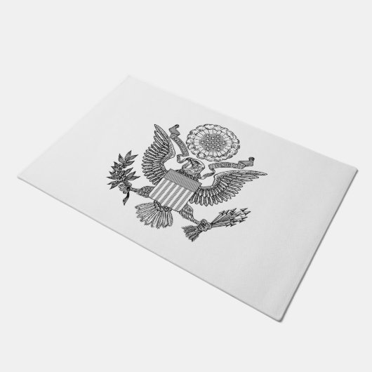 Great Seal of the United States of America (VS) Deurmat (Schuin)