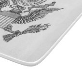 Great Seal of the United States of America (VS) Snijplank (Hoek)