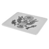 Great Seal of the United States of America (VS) Snijplank (Hoek)