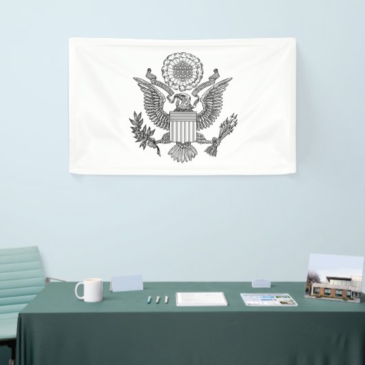 Great Seal of the United States of America (VS) Spandoek (Beurs)