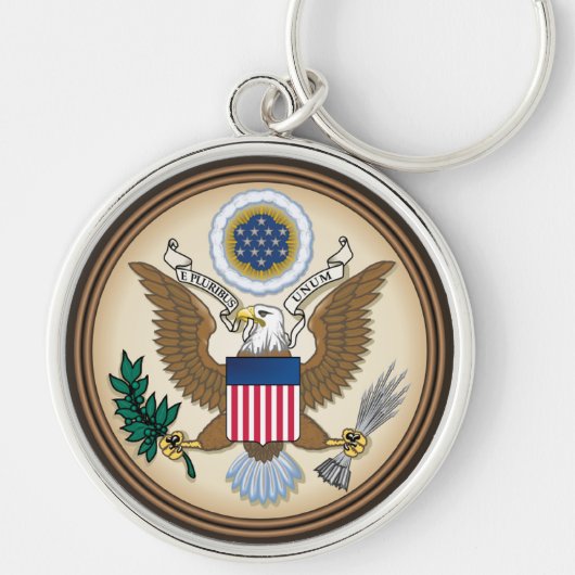 Great Seal of the United States (origineel) Sleutelhanger (Voorkant)