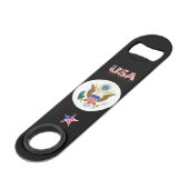 Great Seal of United States Speed Flessenopener (Achterkant Gekanteld)