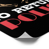 Great Service With A No Return Policy Tischtennis Poster (Hoek)