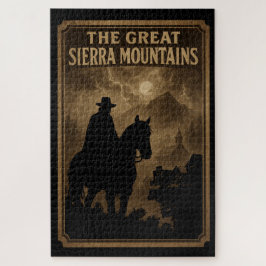 Great Sierra Mountains goudkoorts bandiet Legpuzzel