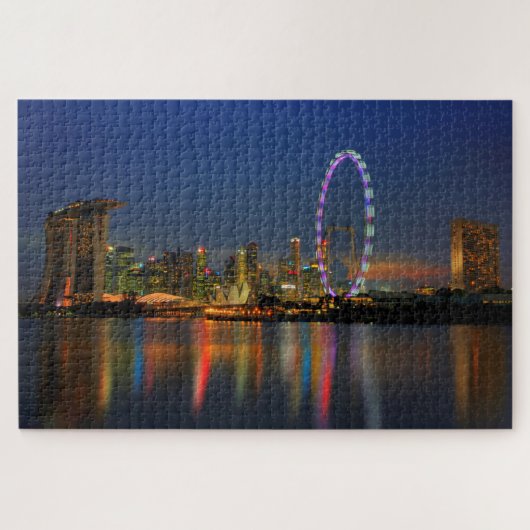 Great Singapore Skyline Legpuzzel (Horizontaal)