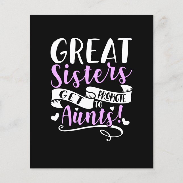 Great Sisters Get Promoted To Aunt (Voorkant)